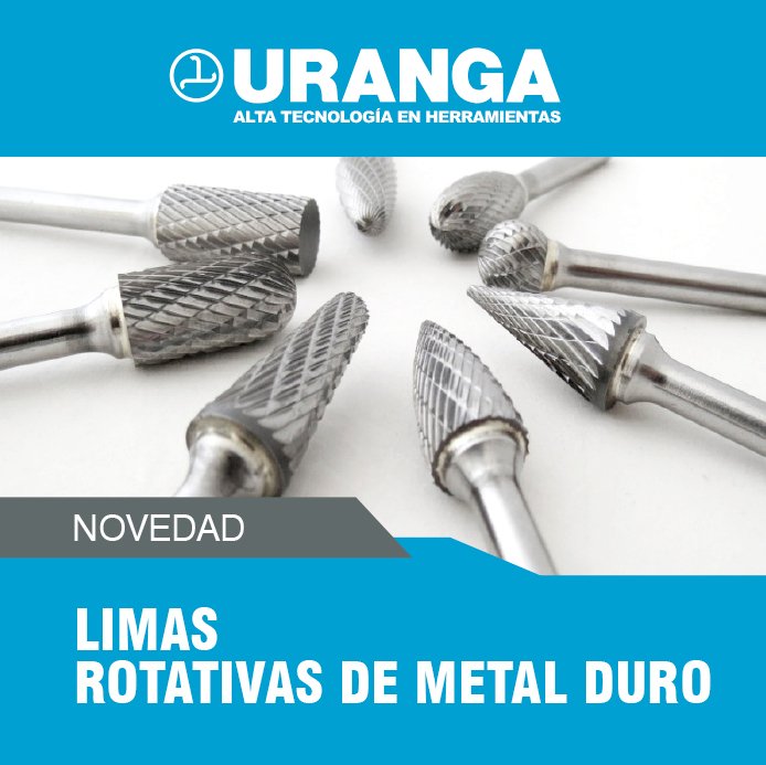 LIMAS ROTATIVAS DE METAL DURO