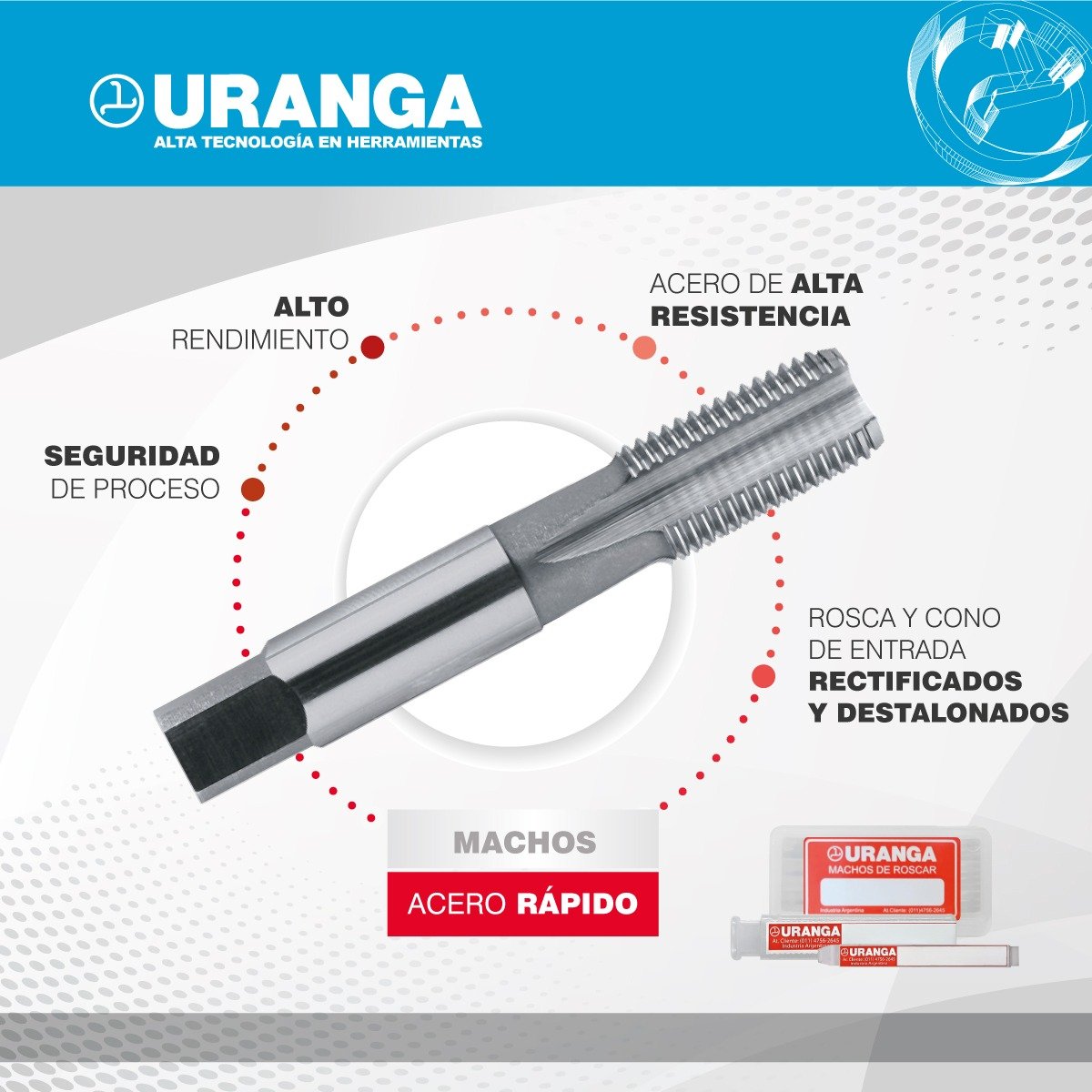 MACHOS DE ACERO RÁPIDO
