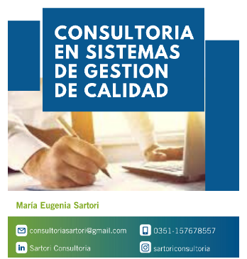 Consultoría en sistemas de gestión de calidad