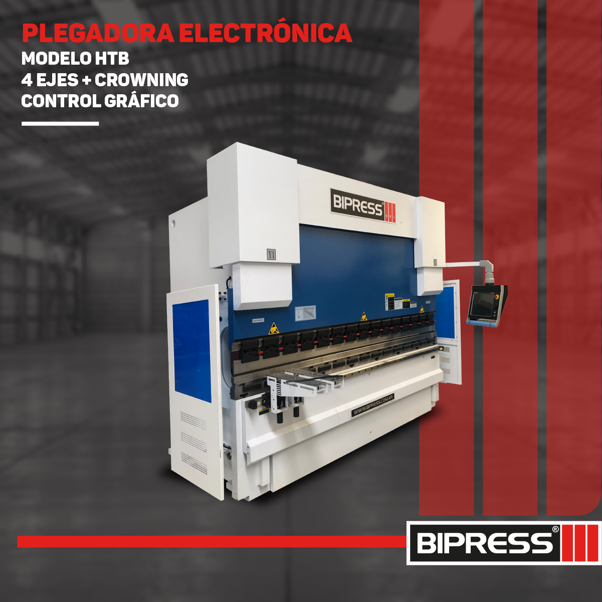Plegadora electrónica