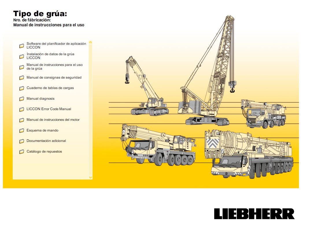 Manual Completo Grua Telescopica Liebherr