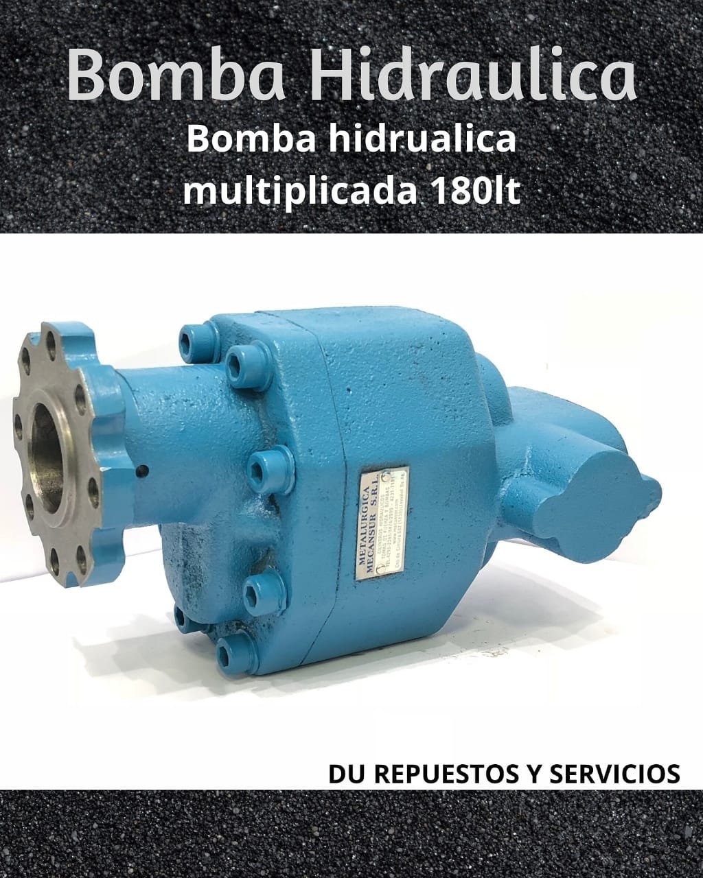 Bombas Hidráulicas de 180 a 240 LTS