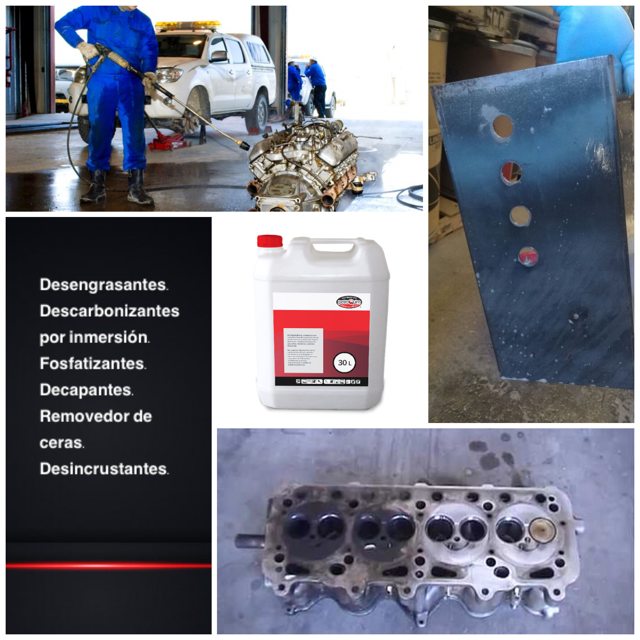 Desengrasantes y limpiadores industriales