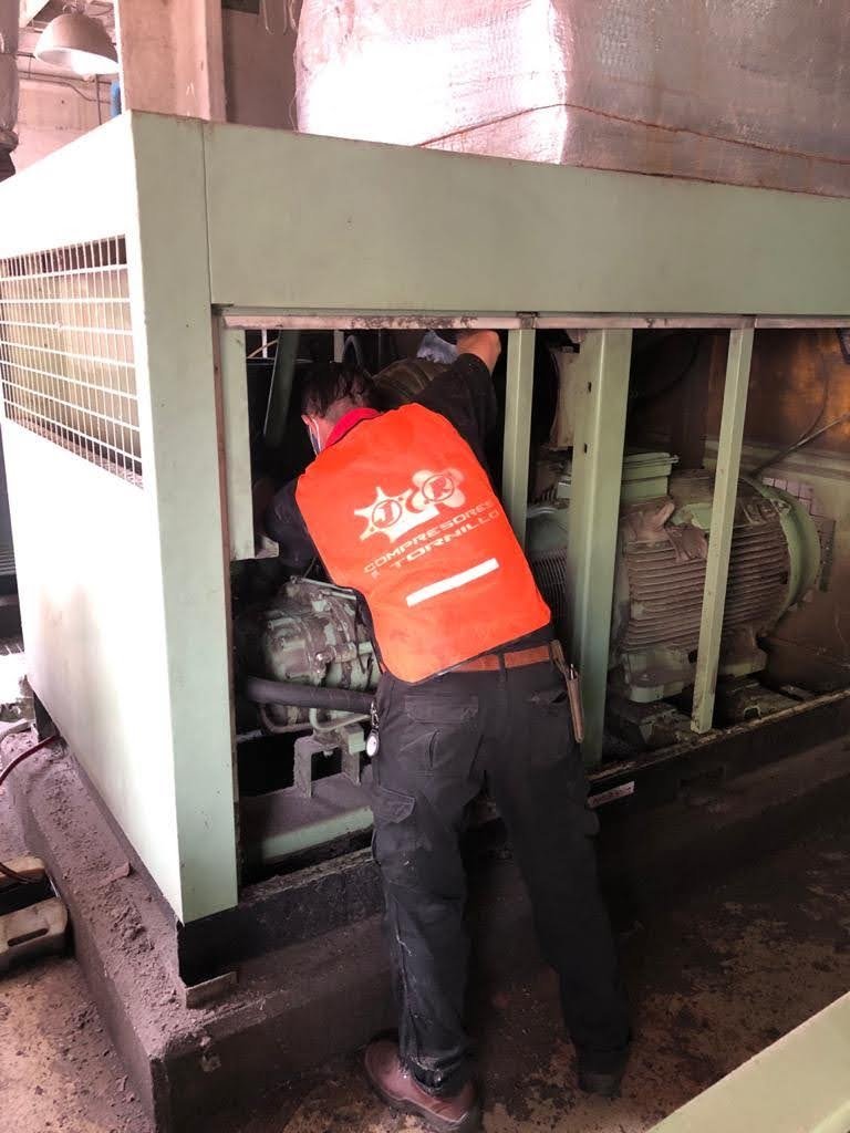 Servicio técnico compresor a tornillo
