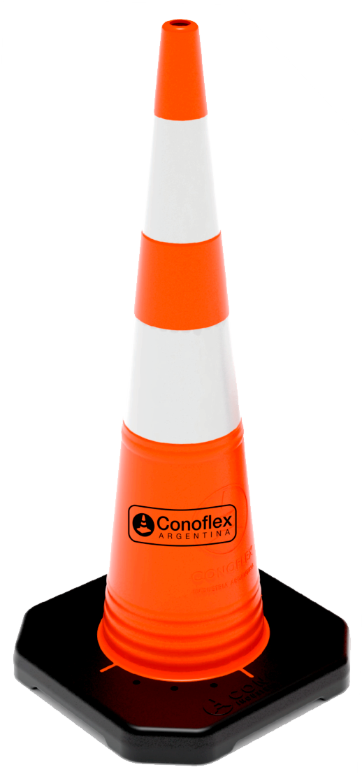 Cono de señalización vial