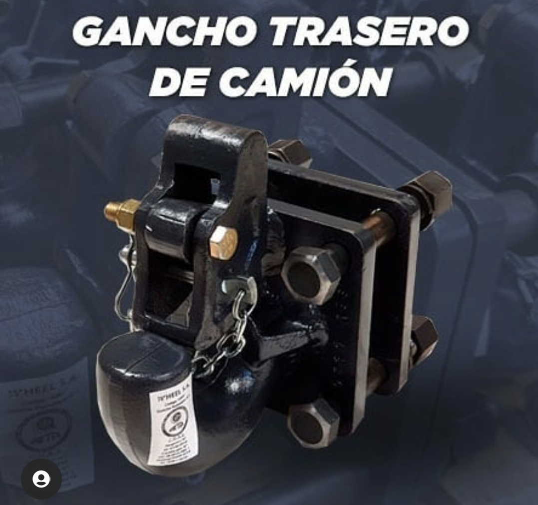 Gancho trasero de camión