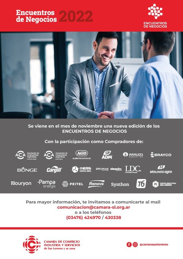 Encuentro de negocios 2022
