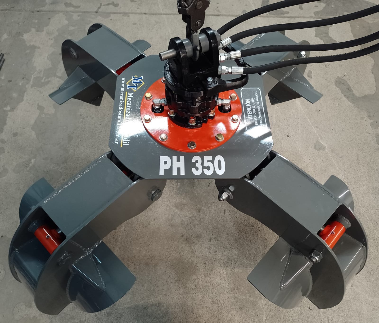 PH350 con rotor hidráulico