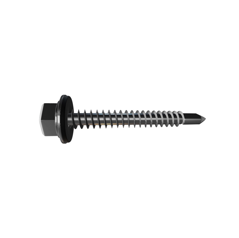 Tornillo TEL Hex T1 C/Arandela Vulcanizada