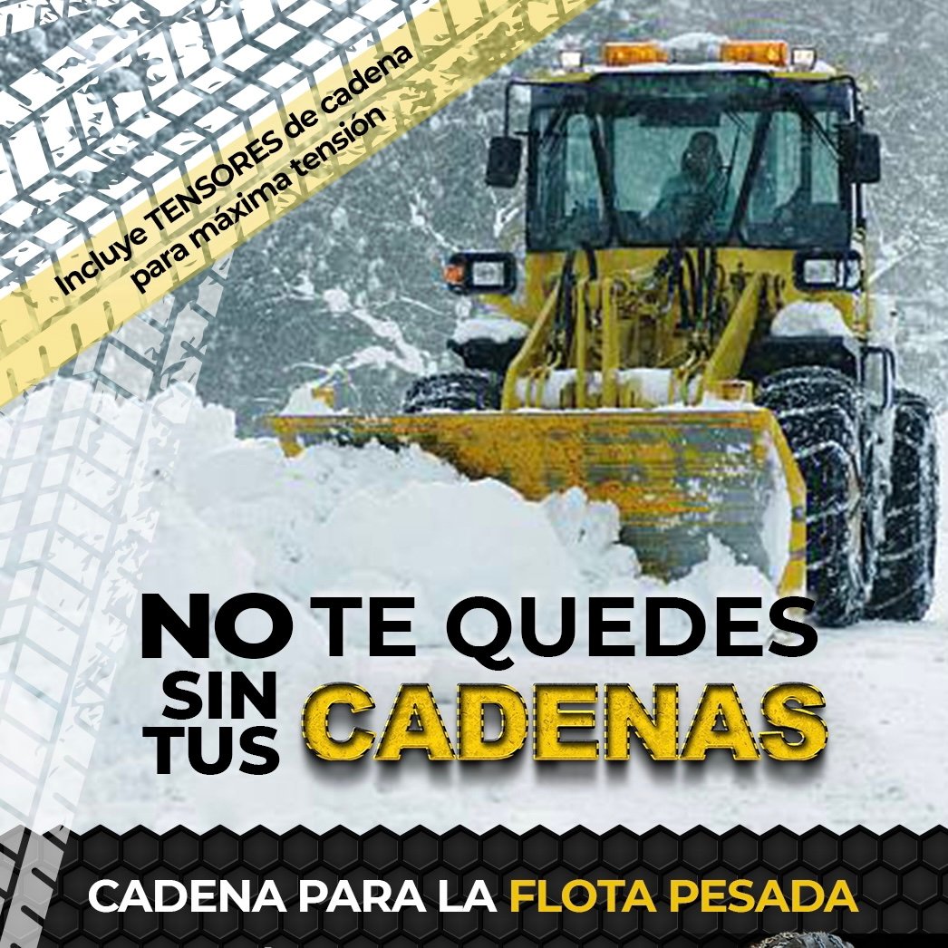 Cadenas para nieve para camionetas