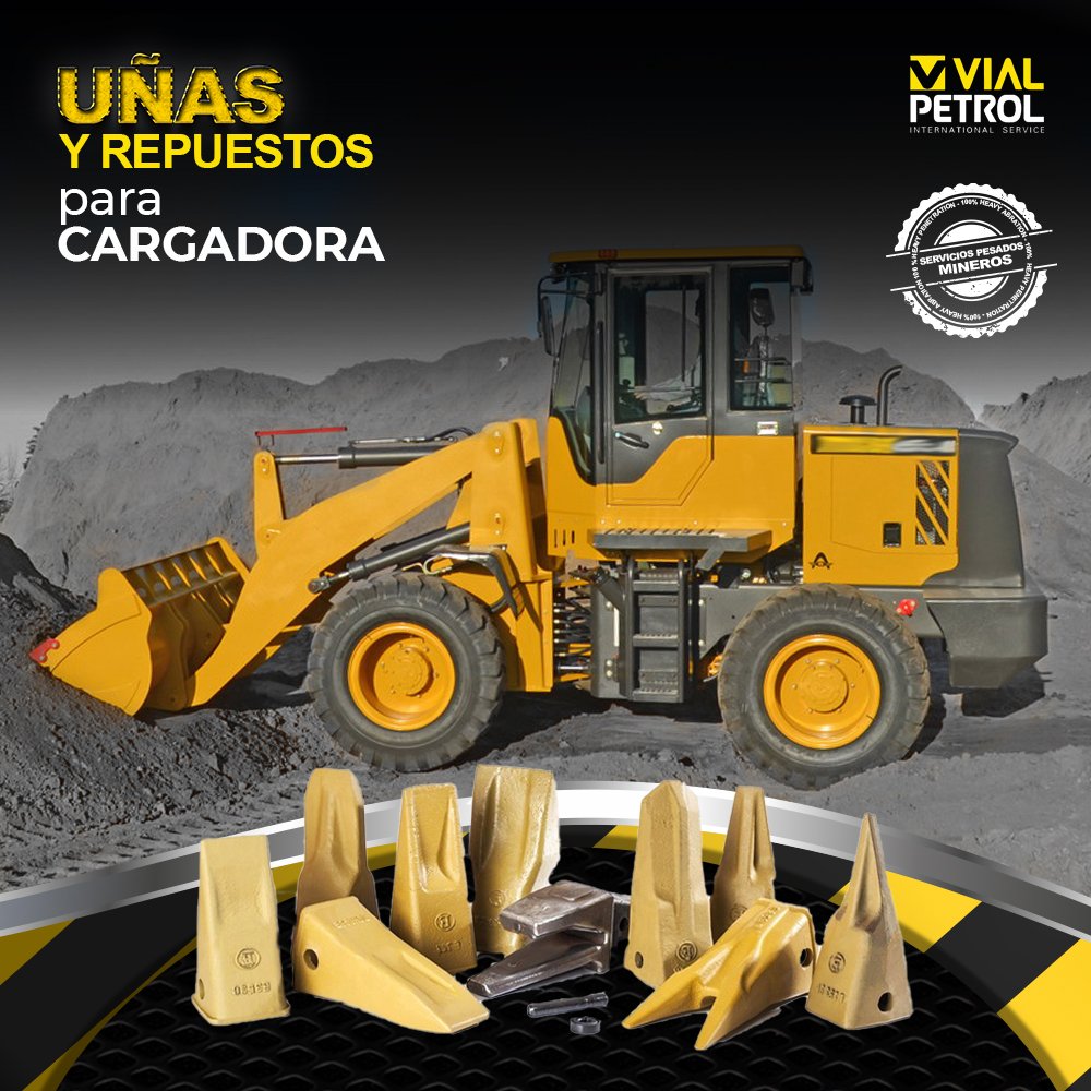 Uñas para cargadoras