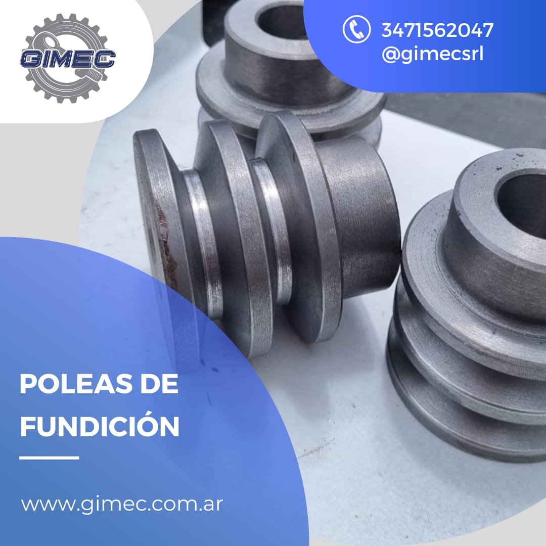 Poleas de Fundición