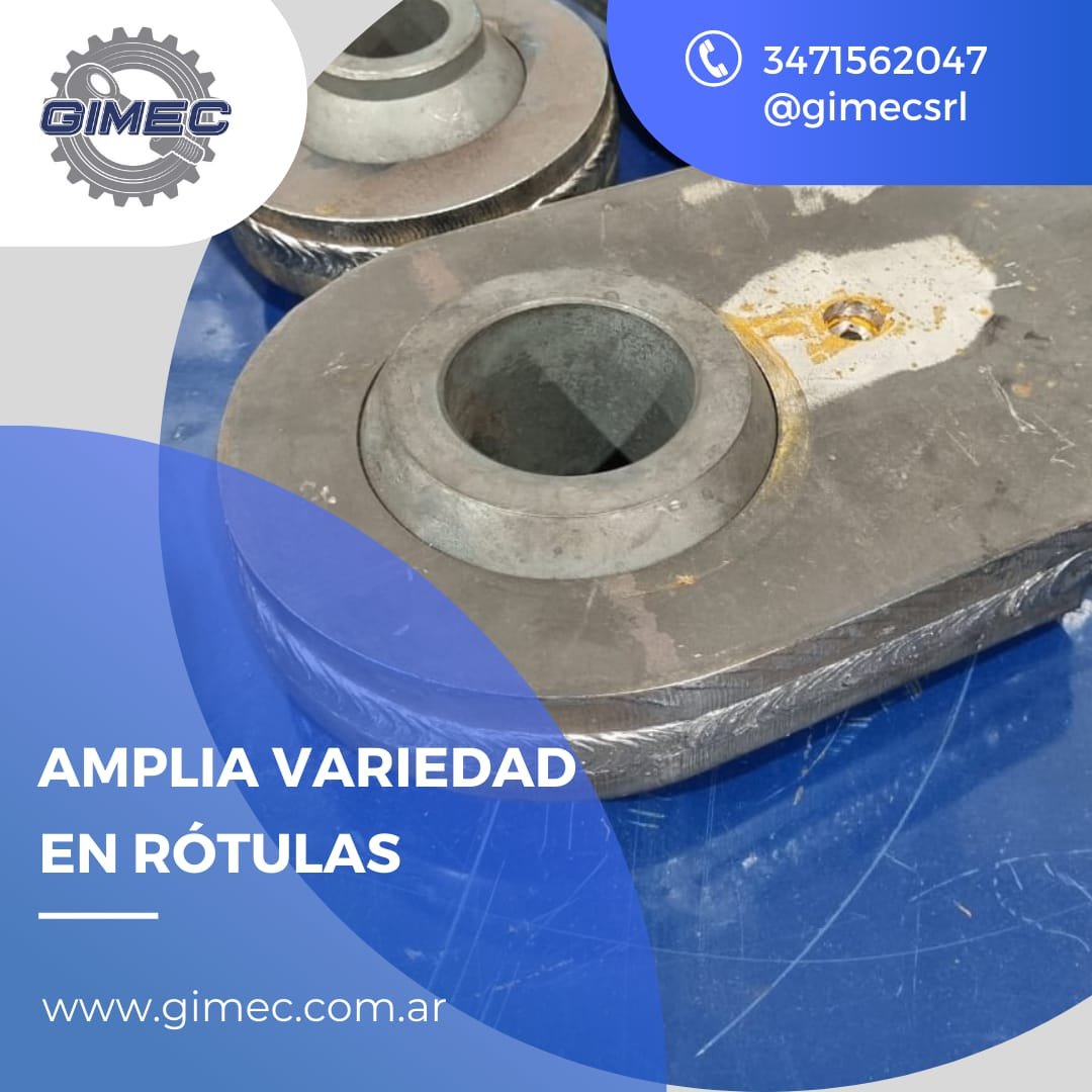 Amplia variedad en rótulas