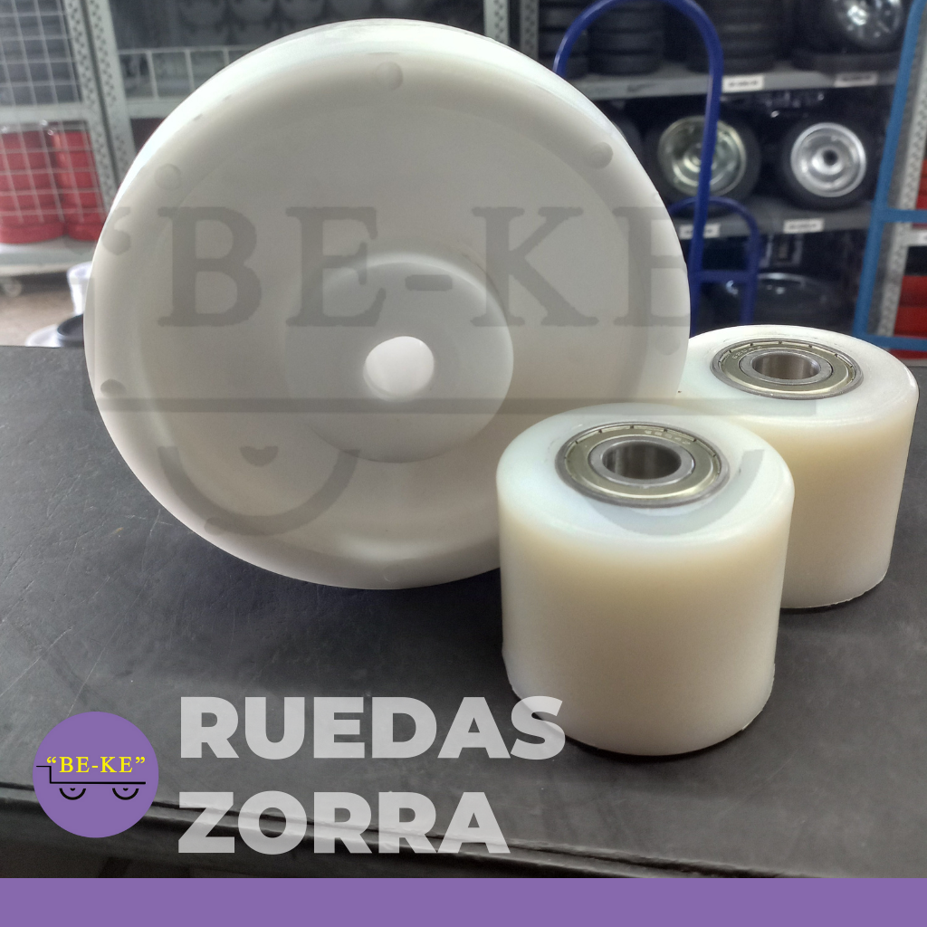RUEDAS PARA ZORRAS HIDRÁULICAS