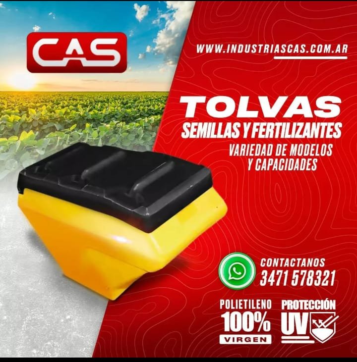Tolvas para semillas y fertilizantes