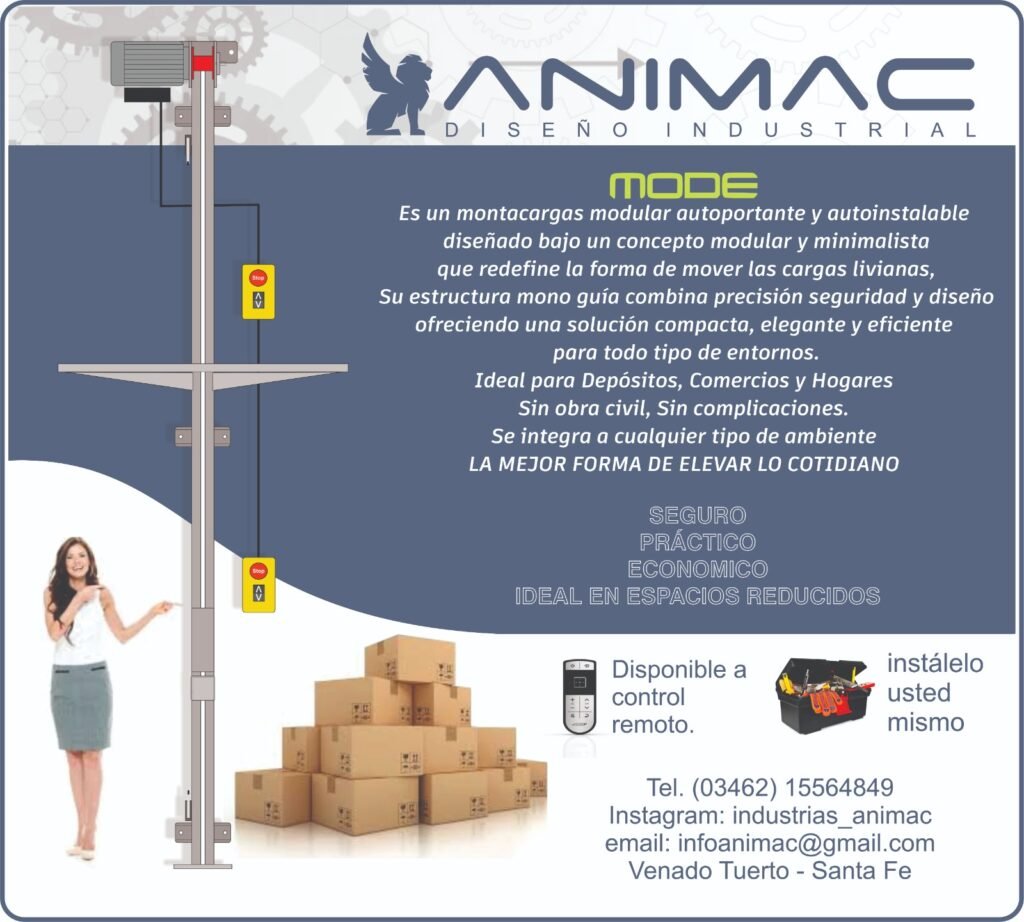 Montacargas Modular autoportante